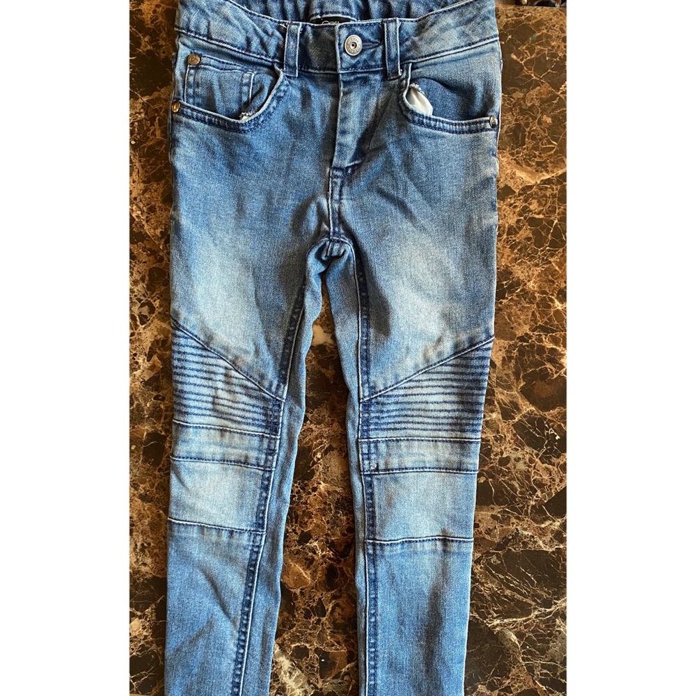 Toddler Girl Moto Jeans